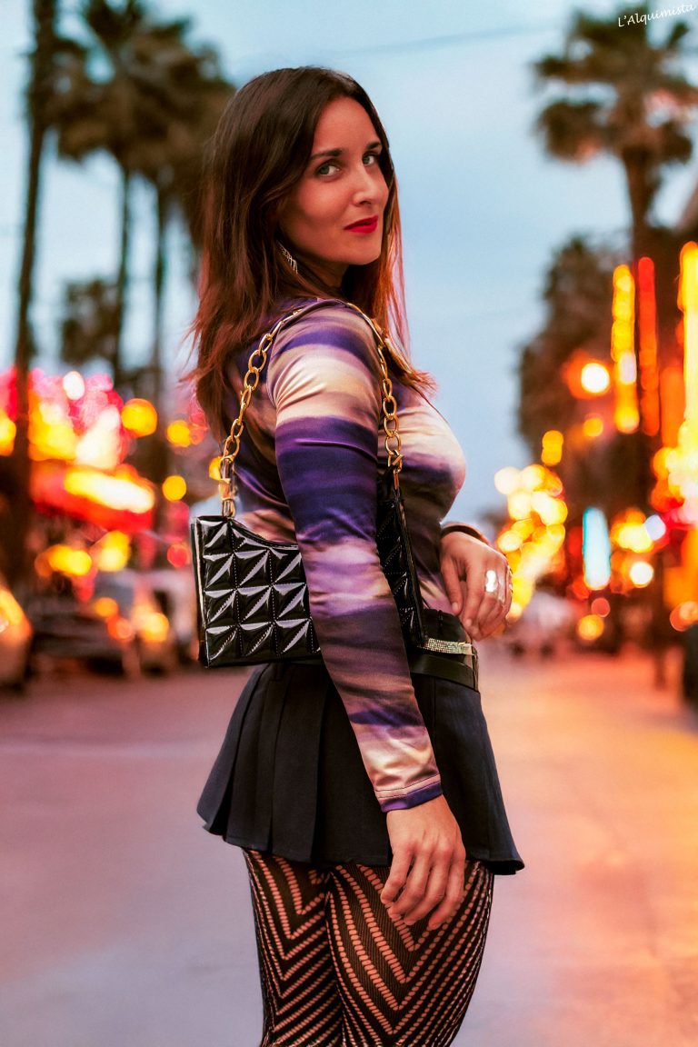 Tania in LA fashion style