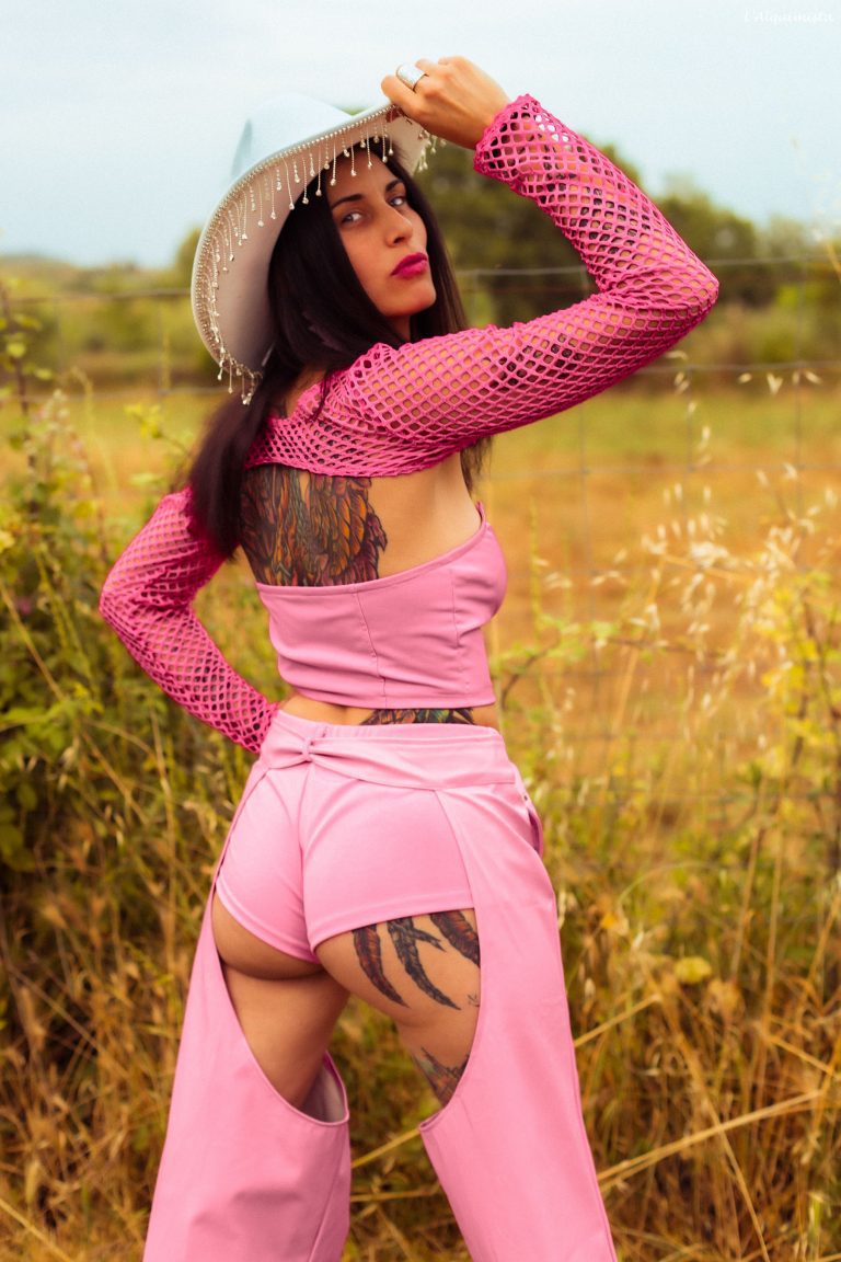 Pink cowgirl